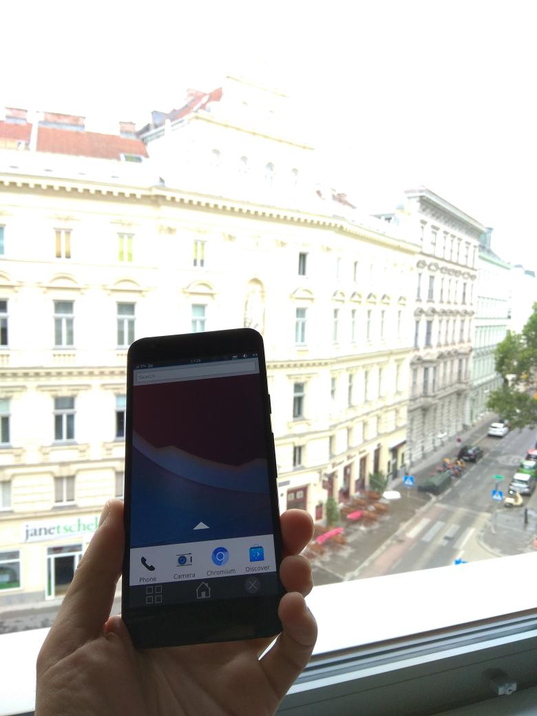 Plasma Mobile in Vienna